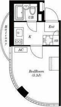 アサカシオン瀬田の物件間取画像